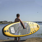 BEHUMAX - Tabla Paddle Surf Hinchable Be Wave Kids 8.6" Superficie Antideslizante,Pala de Remo Desmontable, 260 x 76 x 15 cm, 15 PSI, Kit Especial de Accesorios
