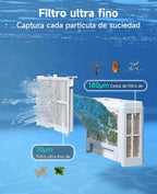 WYBOT C2 Limpiafondos Piscina, Robot Limpiafondos Piscina Inalámbrico 150㎡, Doble Filtración, 3 Motores, Succión Potente, Limpieza Paredes & Línea de Agua, 180 Min, App(Gris-Verde Gris)