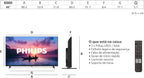 40PFS6000 HD LED Smart TV - Pantalla de 40 Pulgadas con Pixel Plus, Plataforma Titan OS y Sonido Dolby Digital - Funciona con Alexa y con el Asistente de Voz de Google