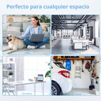 COMFEE' RCU83WH3EU(E) Congelador vertical independiente 88 Litros, 3 cajones, Congelador de gran capacidad, Termostato ajustable, Puerta reversible, Blanco