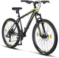 Licorne Bike Diamond Premium - Bicicleta de montaña de aluminio para niños, niñas, hombres y mujeres, cambio de 21 velocidades, freno de disco, horquilla delantera ajustable de 26, 27,5 y 29 pulgadas