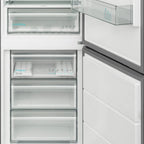 Sharp SJ-BA20DHXIC-EU Kühlschrank Kühl-Gefrierkombination NoFrost Inox Look