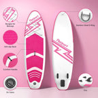 Premium-Stand-Up-Paddle-Board, Yoga-Board mit strapazierfähigem SUP-Zubehör und Tragetasche | Breiter Stand, Surf-Kontrolle, rutschfestes Deck, Leine, Paddel und Pumpe für Jugendliche und Erwachsene