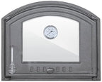 Sellon24® H1208 - Puerta de horno de hierro fundido
