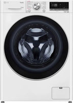 LG F4WV7080, Klasse A, Frontlader-Waschmaschine 8 kg, 1400 U/Min, AI Direct Drive, Wi-Fi, Tiefenreinigung mit Dampf, Groe Kapazitt, TRIPLE A, Auentür aus Sicherheitsglas, 62 x 60 x 85 cm  Wei