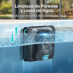 AIPER Scuba S1 2025 Robot Piscina Limpiafondos y Paredes,Aspirador Piscinas Fondos con Batería Mejorada 180 min,Filtración Ultrafina + App y OTA,para Piscinas hasta 150 m²