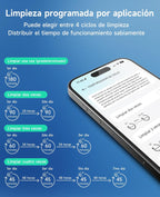 WYBOT C2 Limpiafondos Piscina, Robot Limpiafondos Piscina Inalámbrico 150㎡, Doble Filtración, 3 Motores, Succión Potente, Limpieza Paredes & Línea de Agua, 180 Min, App(Gris-Verde Gris)