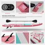 Tabla de surf de pie con remo, tabla de surf hinchable, colección Defender Pro