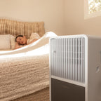 Cecotec Aire Acondicionado Portátil con Mando y Bomba de Calor ForceClima 9450 Style Heating, 9000 BTU, Táctil, Pantalla LED, 5 Modos, 2 Velocidades, Deshumidificador, Temporizador, 16 m², White