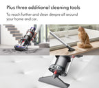 2026 Dyson V11 Extra Aspiradora Escoba Inalámbrica – Hasta 60 minutos de autonomía – Acabado Níquel y Rojo