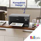 Epson EcoTank ET-2870 A4-Multifunktions-Wi-Fi-Tintentankdrucker, mit einem im Lieferumfang enthaltenen Vorrat an Tinten bis zu 3 Jahren