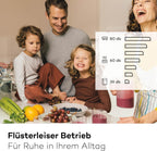 SCHOEPF – RKG218SG Kühl-Gefrierkombination – 211 L – Retro Design – LED-Beleuchtung – 39 dB – Grün/Mint – Höhenverstellbare Füße – Freistehend – Vintage Look