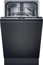 Siemens SR65YX08ME, iQ500 Smarter Geschirrspüler Vollintegriert, 45 cm breit, Besteckschublade, Zeolith, extra leise, aquaStop, automatische Türöffnung nach Programmende, varioSpeed, Innenbeleuchtung