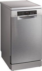 Bosch SPV2IKX10E Serie 2 Smarter Geschirrspüler vollintegriert, 45 cm breit, Besteckkorb, Extra Trocknen auf Knopfdruck, InfoLight roter Lichtpunkt am Boden, AquaStop Schutz gegen Wasserschäden, Weiß