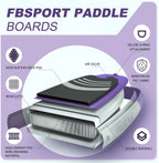 Premium-Stand-Up-Paddle-Board, Yoga-Board mit strapazierfähigem SUP-Zubehör und Tragetasche | Breiter Stand, Surf-Kontrolle, rutschfestes Deck, Leine, Paddel und Pumpe für Jugendliche und Erwachsene