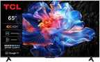 TCL 32V5C - Smart QLED Full HD 32-calowy telewizor Direct LED z systemem Android TV i HDR - kompatybilny z Google Cast i Google Home, smukła konstrukcja [klasa efektywności energetycznej F]