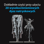 Baby Brezza Myjka do butelek Pro – środek do czyszczenia butelek dla niemowląt 3 w 1; mycie, sterylizacja, suszenie – uniwersalne czyszczenie wszystkich butelek: tworzywo sztuczne + szkło + smoczek