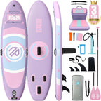 Niphean Tabla Paddle Surf Hinchable, Tabla de Paddle Surf 305 cm con Aletas de Equilibrio para Principiantes y Accesorios Resistentes, Sup Board para Adultos, Stand up Paddle Board Versátil para Yoga