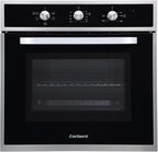 Corberó - Horno convección 70L | CCHM603X | 60x60x58 cm |Convencional con 4 Programas | Luz Interior | Limpieza Hidrólisis | Puerta Doble Cristal | 2100W | Negro perfil Inox