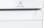 Exquisit® Congelador Table Top 91L, Color Blanco, Clase E, Congelador 4 Estrellas, 4 Cajones Transparentes, Puerta Reversible, Control de Temperatura, Medidas (85,5 x 55,0 x 58,0 cm)