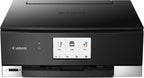 Canon PIXMA TS8750 Multifunktionsdrucker 3in1 (Tintenstrahl,Drucken, Kopieren, Scannen, A4, 10,8 cm Touch LCD, WLAN, Duplexdruck, 2 Papierzuführungen, 2 x 100 Blatt, 6 Separate Tinten) schwarz