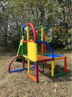 Move And Stic Olaf Área de Juegos Torre de Escalada con Tobogán para Niño Pequeño para Habitación Infantil o Sala de Juegos Genauso Apto como en el Jardín