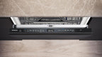 Siemens SN43ES14VE, iQ300 Smarter Geschirrspüler, Unterbau-Spülmaschine mit Besteckschublade, 60 cm, automatische Türöffnung dank autoOpen dry, besonders leise mit iQdrive-Motor, aquaStop, Edelstahl