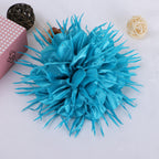 Spike Petal Pom Fabric Flower with Beads - Product Detail Photo 1