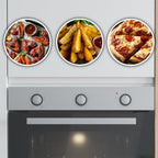 Cecotec Horno Integrable 45cm Alto Convencional Bolero Hexa C134500 Inox A. 2600W, 56L de Capacidad, Bajo Consumo, 4 Funciones, Temporizador, Limpieza de Vapor, Cocción de Vapor