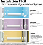 COMFEE Pingüino Aire Acondicionado Portátil 9000 BTU/2300 Frigorías Breezy Cool Pro – Climatizador sin unidad exterior, Bajo Consumo, App Control y Kit de Ventana – Refrigera, Ventila y Deshumidifica