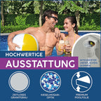 Bestway Hydrium - Piscina de Pared de Acero con Filtro de Arena, diámetro de 300 x 120 cm, Gris, Redonda