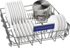 Siemens SN63EX06VE, iQ300 Smarter Geschirrspüler, Vollintegrierte Spülmaschine, 60 cm, Besteckschublade, Extra leise, varioSpeed, Automatische Türöffnung, Dreifach rackMatic, infoLight, intesiveZone