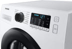 Samsung WW90T4048EE/EG Waschmaschine, 9 kg, 1400 U/min, Ecobubble, Hygiene-Dampfprogramm, FleckenIntensiv-Funktion, Digital Inverter Motor, Weiß