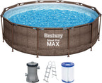 Bestway Piscina Desmontable Steel Pro Max Deluxe 366x100 Cm 56709