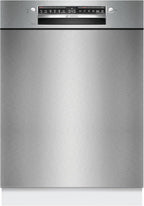 Bosch SMV4ETX08E, Serie 4, Smarter Geschirrspüler Vollintegriert 60 cm, Besteckkorb, Spülmaschine mit Programmassistent, besonders Leise, Rackmatic, Automatische Türöffnung, InfoLight, AquaStop