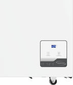 METRO Professional Congelador horizontal GHF2700S, 188 x 73,5 x 94,5 cm, 700 L, 125W, 3 cestas, iluminación LED, 6 ruedas, con cerradura, blanco/gris