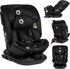 LIONELO Bastiaan RWF i-Size Silla de Coche para Bebé Giratoria 360° 0-36kg, Instalaciión Delantera y Trasera (18kg), ISOFIX TopTether, Reposacabezas y Respaldo Ajustables Protección Lateral