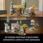 Icons EL SEÑOR DE LOS Anillos: RIVENDEL - Regalo por el Día del Padre - Maqueta para Construir de la Tierra Media - Gran Set con 15 Minifiguras Inc. Frodo, Bilbo, Gandalf y Legolas 10316