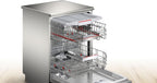 Bosch SMV4ETX08E, Serie 4, Smarter Geschirrspüler Vollintegriert 60 cm, Besteckkorb, Spülmaschine mit Programmassistent, besonders Leise, Rackmatic, Automatische Türöffnung, InfoLight, AquaStop