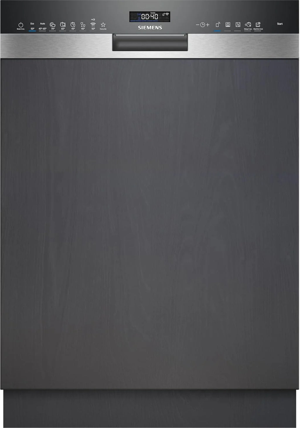 Siemens SN63EX06VE, iQ300 Smarter Geschirrspüler, Vollintegrierte Spülmaschine, 60 cm, Besteckschublade, Extra leise, varioSpeed, Automatische Türöffnung, Dreifach rackMatic, infoLight, intesiveZone