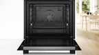 Bosch - Horno multifunción pirolítico, 60 cm. de ancho, Serie 6, Home Connect, 3D Hotair, Autolimpieza, Mandos ocultables, Nergo, HBG578ES7