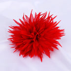 Spiky Petal Pom Fabric Flower Applique - Product Detail Photo 3