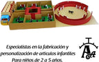 Conjunto de Camión, Toriles y Plaza de Toros - Juego Taurino para Niños +3 Años con 18 Toritos y 2 Mansos - Fabricado en España - Hecho a Mano - AMBIENTS ARTESANÍA TAURINA
