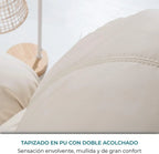 Don Descanso - Sillón Masaje Relax Calor Trevi Negro Reclinable 160º con 8 Motores Silenciosos, Calor Lumbar, Sist. Masaje 4 Zonas y Acabado en PU Anti-Cuarteo [Incluye Mando]. Ideal Gente Mayor