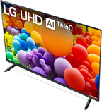 65UT73006LA 65 ",UHD 4K, Serie UT73, Smart TV, WebOS24, Procesador a5, HDR10, Dolby Digital Plus, SmartTV, 3840x2160, Negro