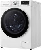 LG F4WV7080, Klasse A, Frontlader-Waschmaschine 8 kg, 1400 U/Min, AI Direct Drive, Wi-Fi, Tiefenreinigung mit Dampf, Groe Kapazitt, TRIPLE A, Auentür aus Sicherheitsglas, 62 x 60 x 85 cm  Wei