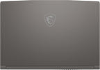 MSI Thin 15 B12UC-1842XES - Ordenador portátil de 15.6" Full HD (Intel Core i5-12450H, 16GB RAM, 512GB SSD, NVIDIA RTX 3050, Sin Sistema operativo) Color Gris - Teclado QWERTY español