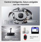 roborock Saros Z70 Robot Aspirador con Brazo Mecánico OmniGrip Plegable de 5 Ejes, Succión de 22000 Pa, Doble Sistema antienredos, Diseño Ultrafino de 7,98 cm y Evitar 108 Tipos de Obustáculos, Negro