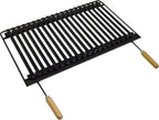 IMEX EL ZORRO Barbacoa con Ladrillo Refractario y Parrilla Esmaltada, 90 x 45 x 102 cm