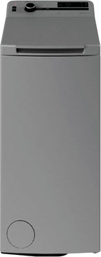 Bauknecht WMT Silver 6513 D4 Toplader-Waschmaschine/ 6,5 kg/ 1300 UpM/Vollwasserschutz/Autom.-Trommelpositionierung/SoftOpening/ 15° Green&Clean/Kurz 30/ Aqua Saver/Extra Spülen/Startzeitvorwahl